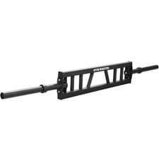 REBOXED Olympic Multi Grip Swiss Bar Home Gym Barbell Weight Lifting Black Grip