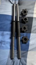 Pair Of 18 Inch Dumbbell Bars