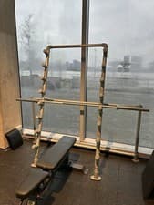 Squat Stand Rig Power Rack Multi Function Bench Heavy Duty Power Rack Steel