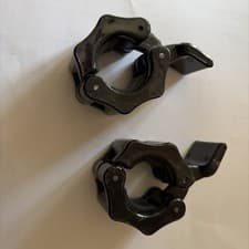 2Pcs 25/30mm Barbell Lock Collar Olympic Barbells Muscle Clamp Bar Lockjaw Clips