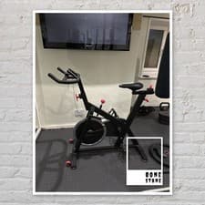 Indoor Spin Bike with 12kg Flywheel – Adjustable Seat & Handlebars – Home Gym