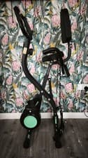 Toputure 5-in-1 Folding Exercise Bike, 16-Level Resistance, Ultra-Quiet, Durable