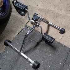 Portable Mini Pedal Exercise Bike Arm Leg Foot Resistance Cycle Pedal Exerciser