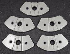 Hoist Radial 10Lbs Weight Plates Stack Home Gym Cable Machine x 5 (Discontinued)