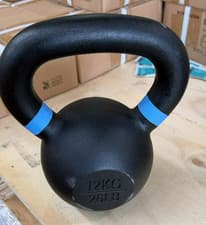 Cast Iron Kettlebell 12kg Home Gym Weight USED EX-COMPETITION
