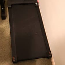 Electric Foldaway Under Desk Walking Treadmill E-XD Black 7.0 Max Speed