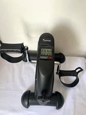 Sportneer Mini Exercise Bike Under Desk Pedal Exerciser LCD Display & Mat MC01