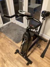 JTX Cyclo-3 Compact Indoor Spin / Exercise Bike with flywheel