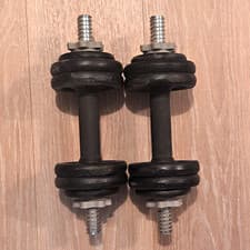 Adjustable 10kg Dumbbell Pair
