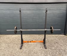 Mirafit Adjustable Squat Rack/Bench Press Stand.