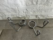 MARCY Olympic Barbell & Dumbbell Spring Collar Clips Pair 50mm/2"